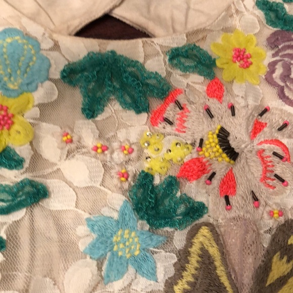 Anthropologie embroidered dress - Picture 2 of 9